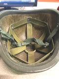 Pa Helmet Small Ballistic Material Has Chin Strap Green