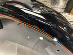 Vivid Black Stripe Rear Fender Harley Fatboy Flstf OEM 1990-1999 Factory Paint