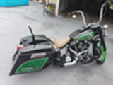 Damaged Lake 2 to 1 Turnout Header Exhaust Pipe Harley Softail Dyna Chopper Twin