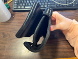 Don Hume H901 SH No 7-4 Adjustable Sights Black Leather Duty Holster Left Handed