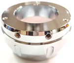 Vance & Hines Replace 4 " Chrome Aluminum Round 400 Series End Cap Tip A348BEC-R