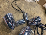 Factory Turn Signal Set Assy Harley Dyna Sportster Softail Bullet Visors Wiring