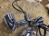 Factory Turn Signal Set Assy Harley Dyna Sportster Softail Bullet Visors Wiring