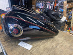 Black Factory Paint Gas Tank Harley Ultra Classic Bagger FLH Touring 2000 FI OEM