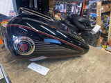 Black Factory Paint Gas Tank Harley Ultra Classic Bagger FLH Touring 2000 FI OEM