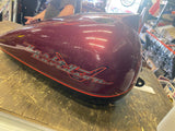 OEM 1999-2000 Gas Tank Road King FLHR Luxury Rich Red Black Nice!