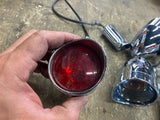 Factory Turn Signal Set Assy Harley Dyna Sportster Softail Bullet Visors Wiring