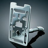 NEW Kuryakyn 1683 Chrome Adjustable Universal Accessory Mounting Plate AMPS GPS