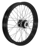 New 2008 ^ Front Black/Chrome 40 Spoke Wheel Rim 23X3 Harley FLHR FLHT FLTR Tour