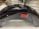 Vivid Black Stripe Rear Fender Harley Fatboy Flstf OEM 1990-1999 Factory Paint