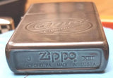 Vtg Unfired 1997 Zippo Camel Cigarette Lighter Midnight Chrome Broken Seal!