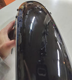 4" Wide Front Fender Harley-Davidson Motor Narrow Glide Softail Black Paint FXST