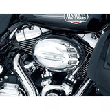 Kuryakyn Air Cleaner Cover Chrome Scarab Touring Softail Dyna Twin Cam 2001-2017