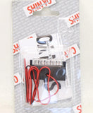 Shin Yo 256-037 Mini LED License Plate Light 12V Universal Aluminum E-Marked