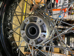 Black 4.5x17 Rear Wheel 25mm Harley Dyna FXD FXDL Wide Glide OEM Spok Street bob