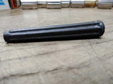 VTG 1952 X1 Gillette 3 Piece DE Tech Safety Razor Black Handle Good Shape!