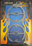 Chrome Rear Speaker Trim Ultra Classic Electra Glide Harley