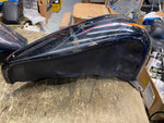 OEM 5 Gallon Fatbob Gas Tanks 1979 FLH Emblem Mount Factory Electra Glide Harley