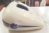 Harley Bonneville Salt Pearl Black Fuse???? BLACKLINE SOFTAIL BREAKOUT Fuel Tank
