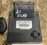 ECM Electronic Control Module Computer 21^ Harley Key Fob match FLH Glide Touri