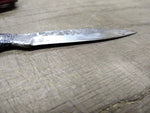 Vtg Kanetsune Seki Japan Custom Made Fixed Blade Knife 3.5" Blade 3.5" w/Sheath
