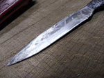 Vtg Kanetsune Seki Japan Custom Made Fixed Blade Knife 3.5" Blade 3.5" w/Sheath