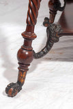 Vtg Antique Set Cast Iron Lion Head Furniture Shelf Brackets Victorian Goth Deco