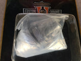 Harley Davidson Big Twin 1949-77 Custom Chrome Fork Tube Caps 15233