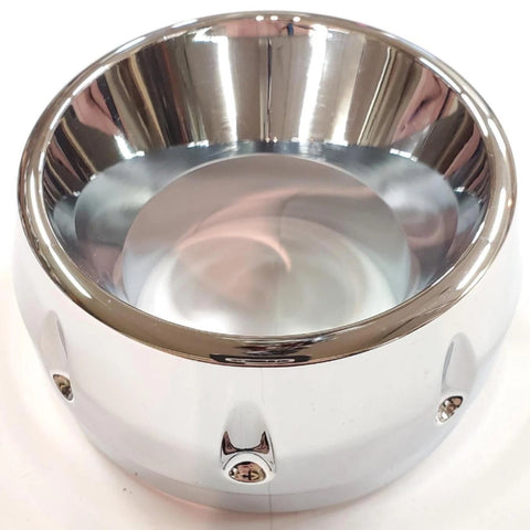 Vance & Hines Replace 4 " Chrome Aluminum Round 400 Series End Cap Tip A348BEC-R