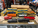 1953 Vtg American Flyer 5312T Train Set 302 Locomotive Steam Engine Freight Cars