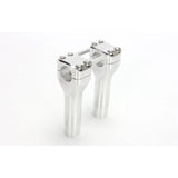 Trask Billet Assault Series 6" Handlebar Risers 1-1/4 Harley Dyna Softail Sports