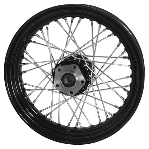 New Black 40 Spoke 16X3 Front Wheel Rim 1973-1984 Harley FLH FLHT TOUR FLT GLIDE