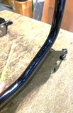 Holdfast Backrest Sissybar Harley Fat bob With Pad OEM FXFB FXFBS Black 52300456