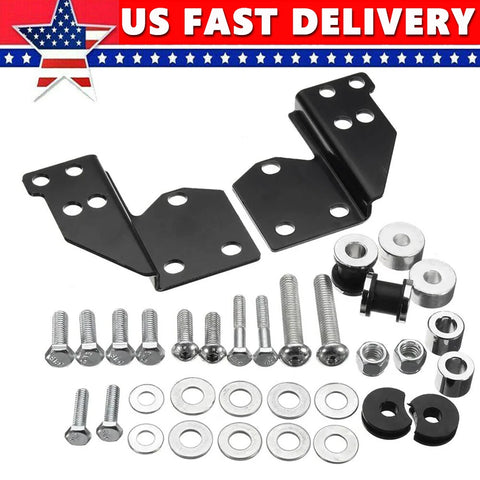Quick Release Sissy Bar / Mount Rack Docking For Harley Tour Pak Touring 97-2008