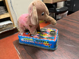VTG mid century E.T. CO Jumbo The Bubble Blowing Elephant Battery operated