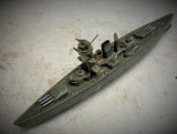 vtg antique CKO Kellerman K-351 Battleship wind up toy Germany WW2 tested works