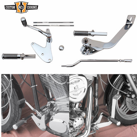Chrome Forward Controls Harley 5-Speed FXR FXRS Superglide Low rider 1982-1994