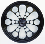 Kool Kat Black Cut 21x3.5 Wheel 200 Softail Rigid 2000-2006 FX FL Harley
