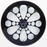 Kool Kat Black Cut 21x3.5 Wheel 200 Softail Rigid 2000-2006 FX FL Harley