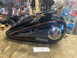 Black Factory Paint Gas Tank Harley Ultra Classic Bagger FLH Touring 2000 FI OEM