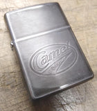 Vtg Unfired 1997 Zippo Camel Cigarette Lighter Midnight Chrome Broken Seal!