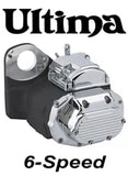 Ultima Black 6-speed Transmission Harley Softail FXST Rigid Chopper 1991-1999