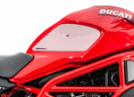 OneDesign HDR Tech HDR280 Clear Tank Grips 2014-2021 DUCATI MONSTER 797 821 1200