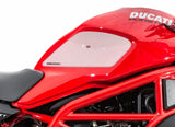 OneDesign HDR Tech HDR280 Clear Tank Grips 2014-2021 DUCATI MONSTER 797 821 1200