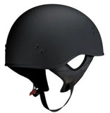 Z1R Vagrant NC Half Helmet DOT Flat Black 2XL Sun Visor Open Face