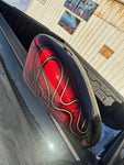 Custom Paint Sportster Gas Tank 2007^ 883 1200 Iron candy red skulls Airbrush!