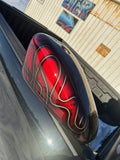 Custom Paint Sportster Gas Tank 2007^ 883 1200 Iron candy red skulls Airbrush!