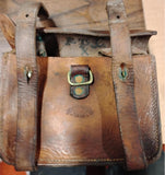 WWI 1915 Canadian Dismounted Pattern Leather Ammunition Pouch - Oliver Equipment