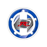New Keiti Motorcycle Fuel Tank Cap Protector Pad Stick Blue 2003 Suzuki RSZ-611B