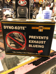 Dyno-Kote exhaust pipe Blueing Preventative custom chrome
